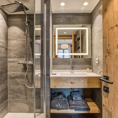 Alpin Elegant A Courchevel, 4 Chambres, Wifi, Parking, 8 Pers. - Fr-1-631-225 Alpesi faház